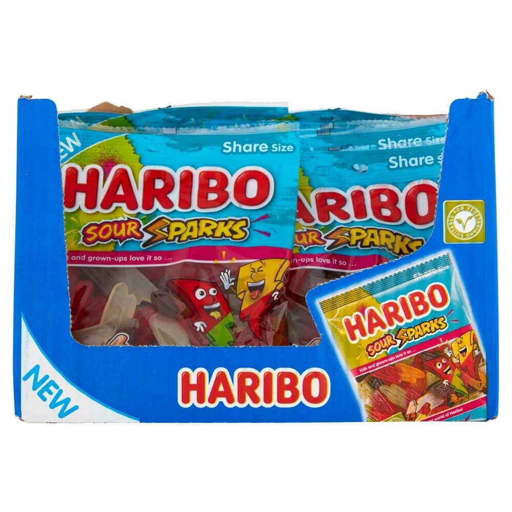 Haribo Sour Sparks Share Bag 160g