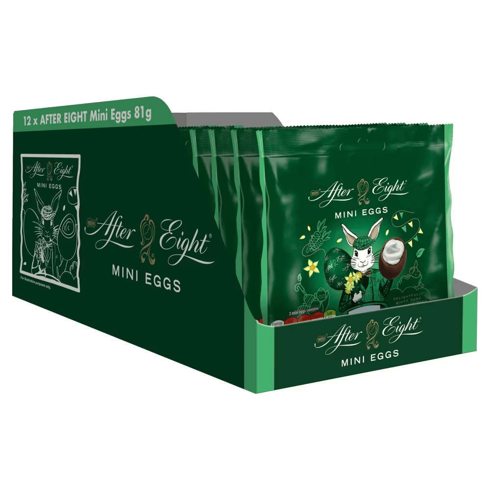 After Eight Dark Mint Chocolate Mini Eggs Sharing Bag 81g