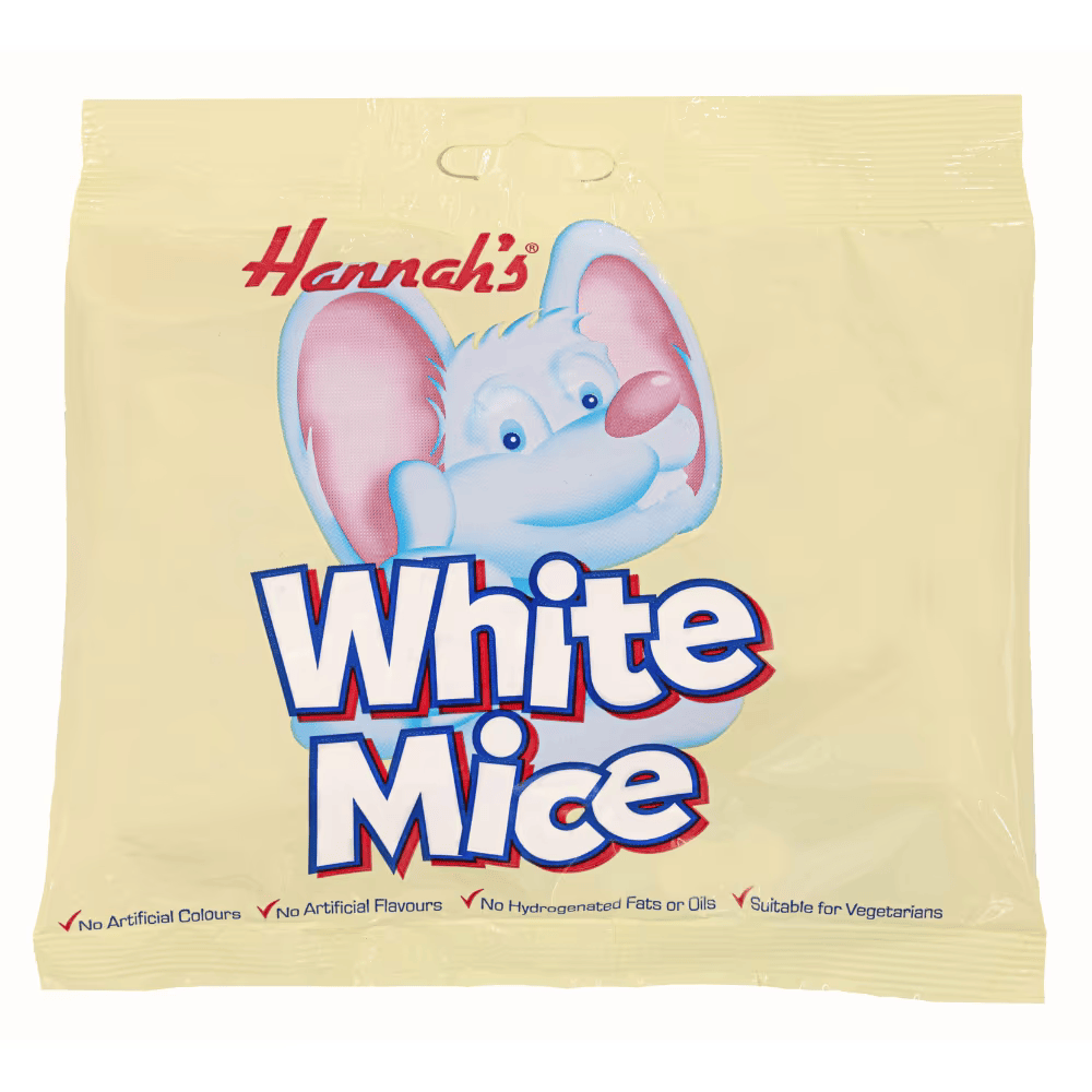 Hannah's White Mice Bag 140g