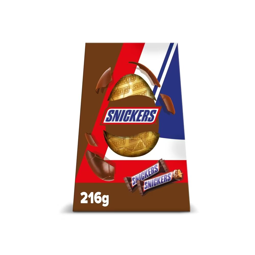 Snickers Chocolate & Peanut Extra Large Easter Egg 216g