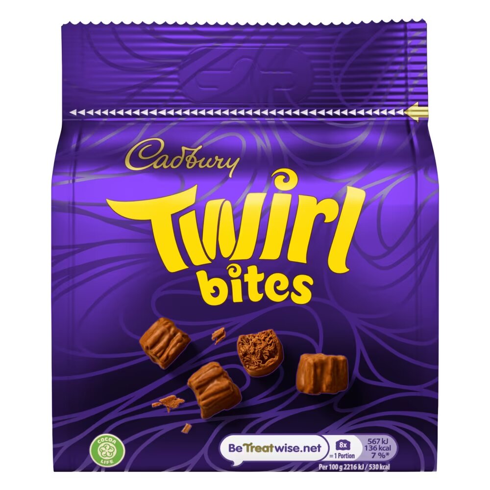 Cadbury Twirl Bites Chocolate Bag 85g
