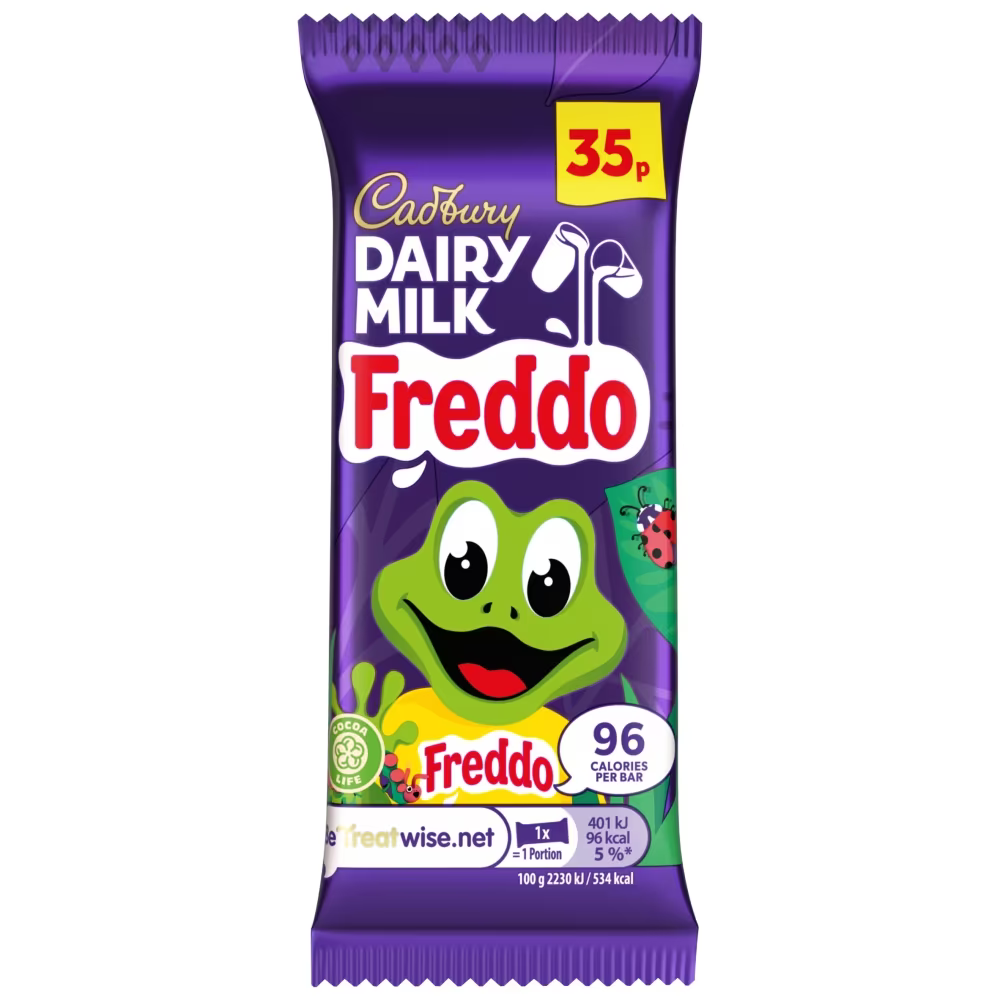 Cadbury Dairy Milk Freddo Chocolate Bar 18g 35p PMP