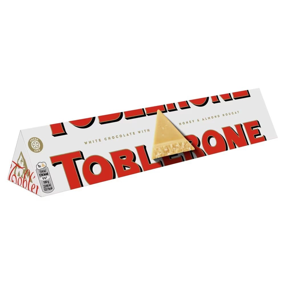 Toblerone White Chocolate Large Bar 360g