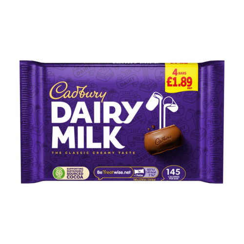 Cadburys Dairy Milk Bar 14x4