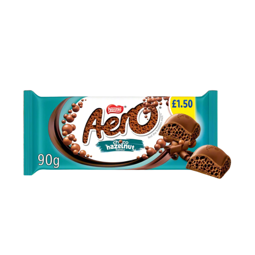 Aero Hazelnut Block 15 x 90g