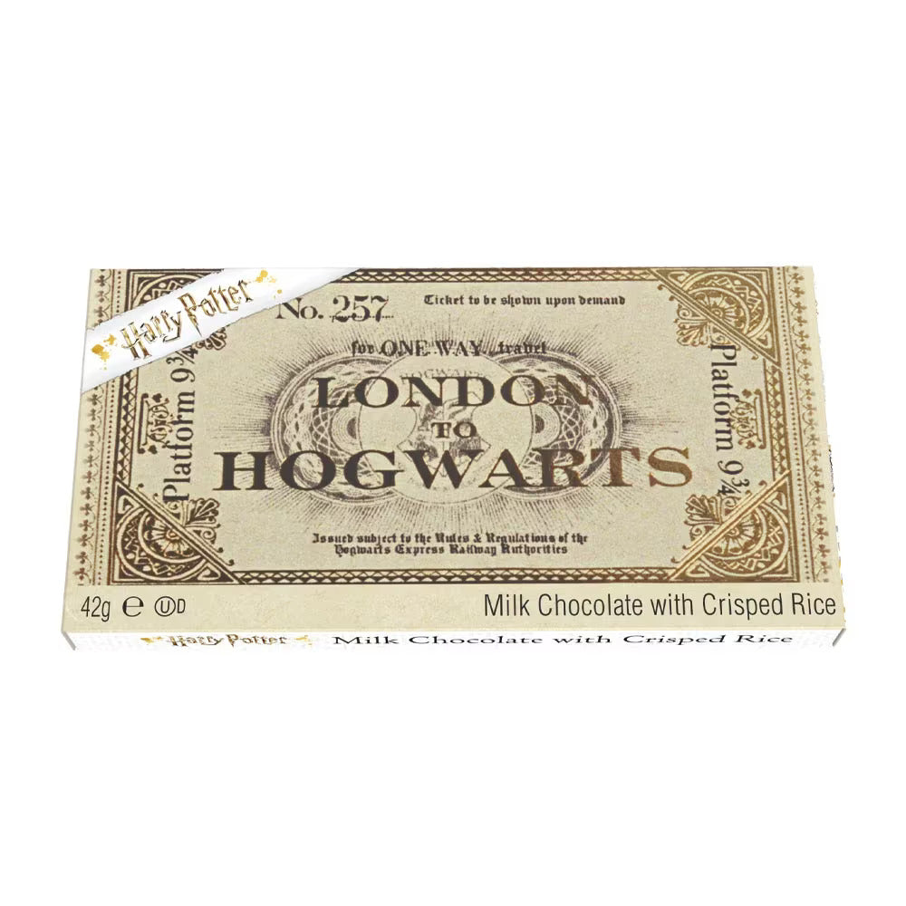 Harry Potter Platform 9.75 Milk Chocolate Train Ticket 42g