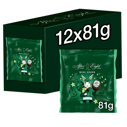 After Eight Dark Mint Chocolate Mini Eggs Sharing Bag 81g