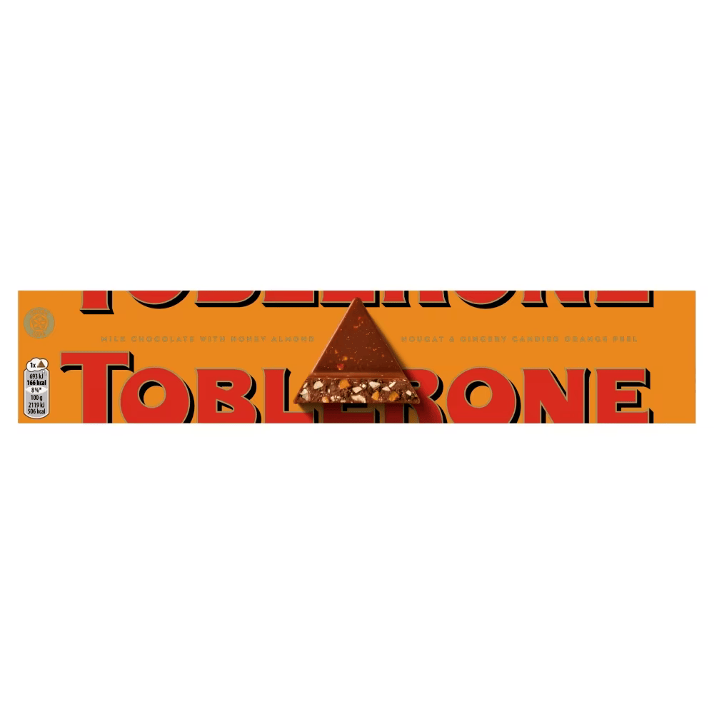 Toblerone Orange Twist Milk Chocolate Bar 360g