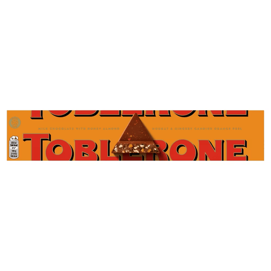 Toblerone Orange Twist Milk Chocolate Bar 360g