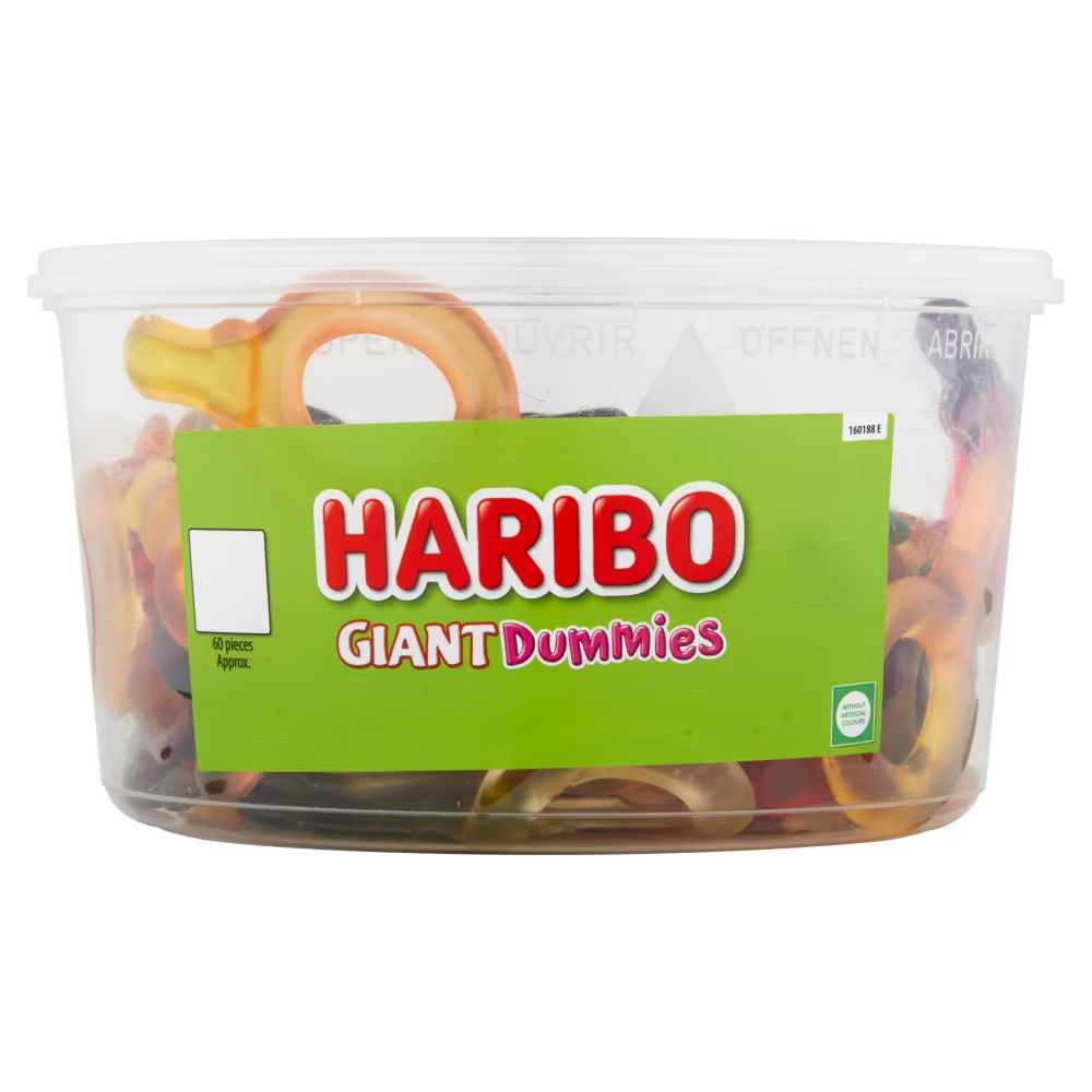 Haribo Giant Dummies Tub 816g