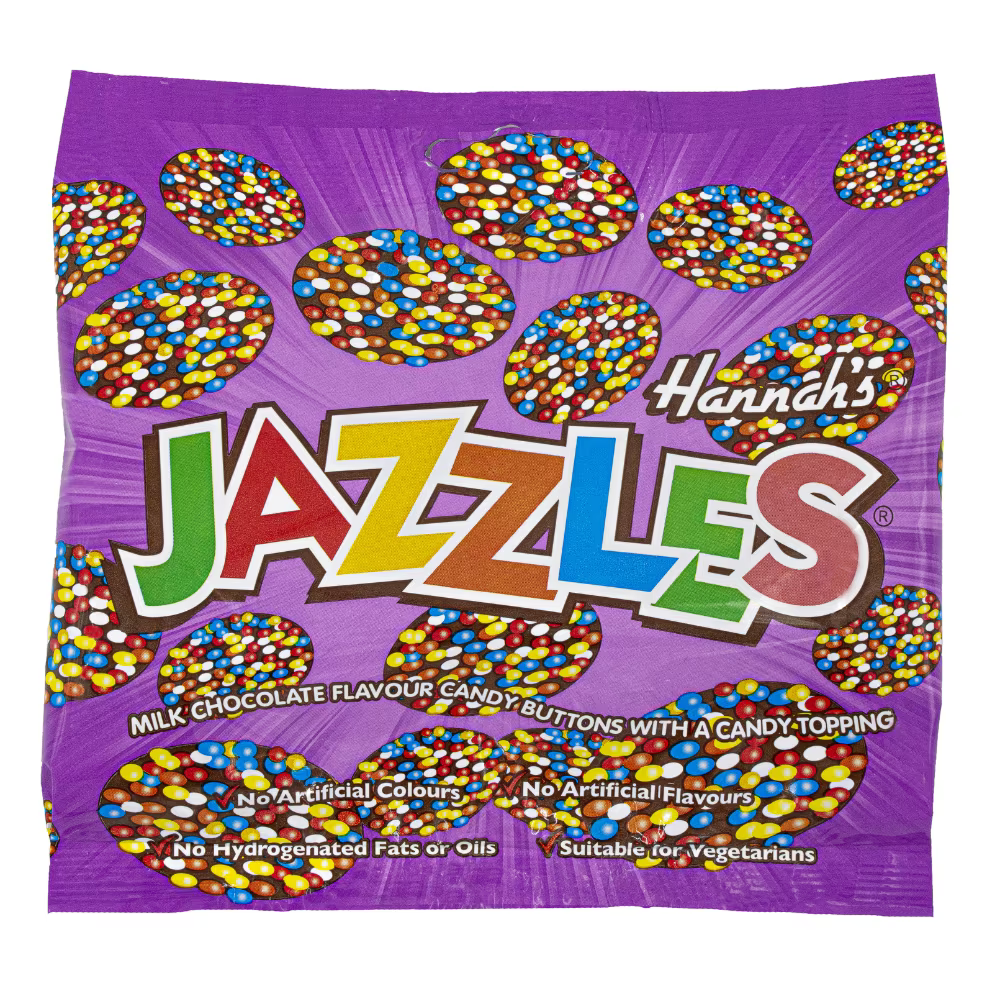 Hannah's Choc Jazzles Bag 140g