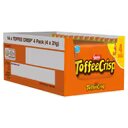 Toffee Crisp Milk Chocolate Bar 4 Pack Multipack 124g