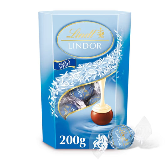 Lindt Lindor Milk Chocolate Truffles Treat Box 37g