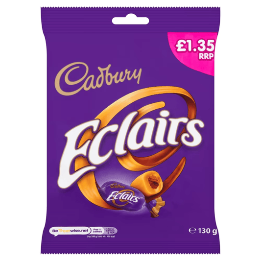 Cadbury Eclairs Chocolate Bag 130g £1.35 PMP