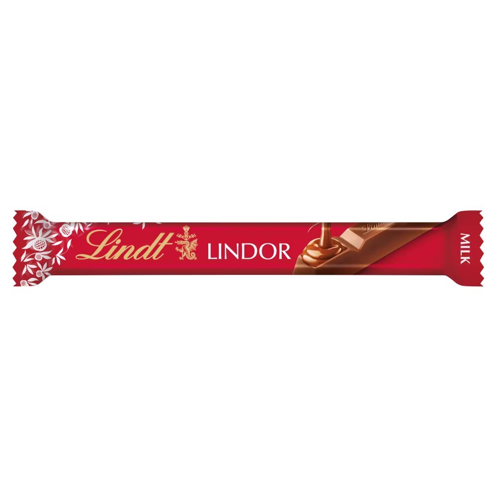 Lindt Lindor Milk Chocolate Treat Bar 38g