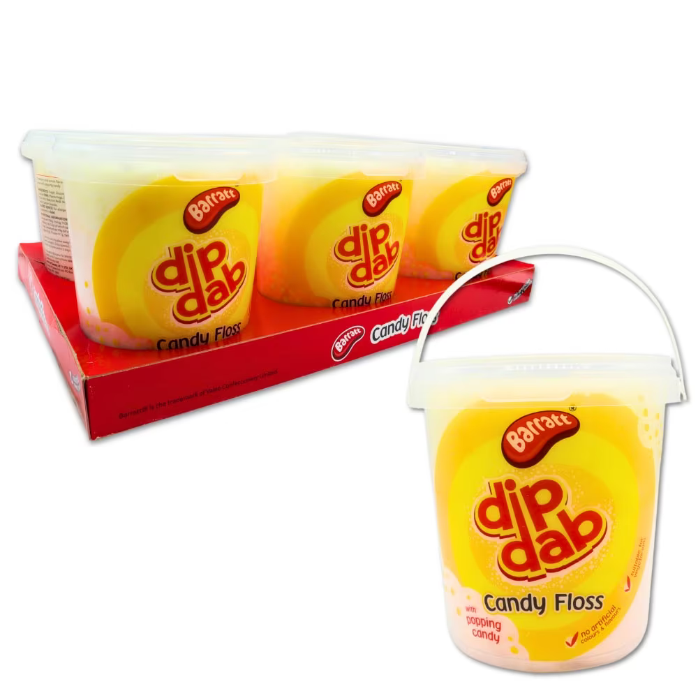 Barratt Dip Dab Candy Floss Tub 50g