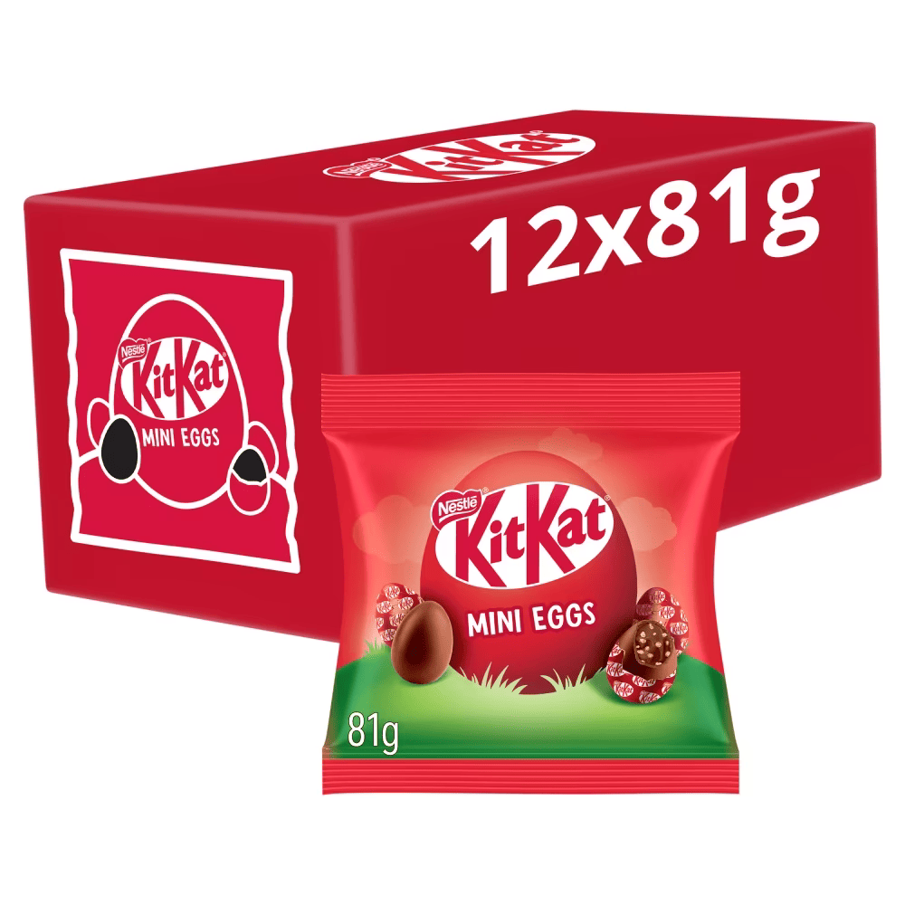 KitKat Mini Eggs Milk Chocolate Sharing Bag 81g