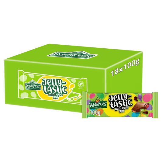 Rowntree's Jelly-Tastic Mini Egg Chocolate Sharing Bar 100g