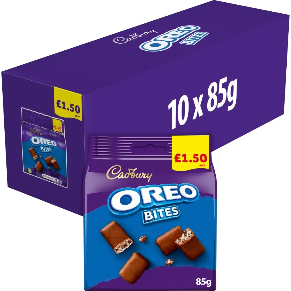 Cadbury Oreo Bites Chocolate Bag 85g £1.50 PMP