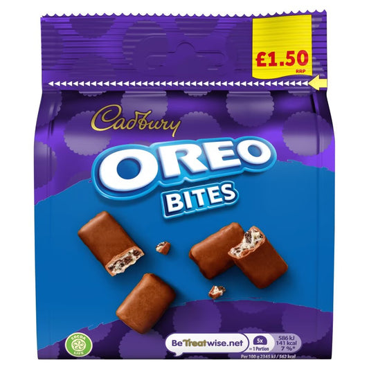 Cadbury Oreo Bites Chocolate Bag 85g £1.50 PMP
