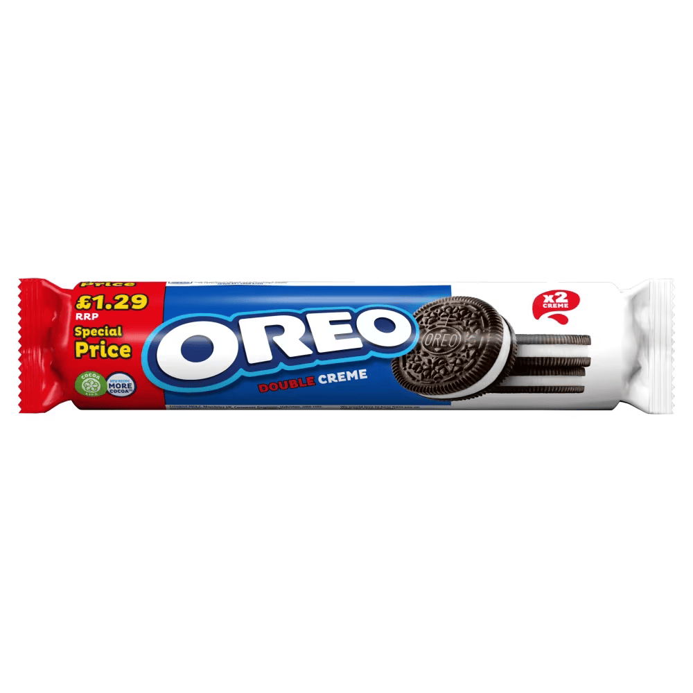 Oreo Double Creme Sandwich Biscuits 157g £1.29 PMP