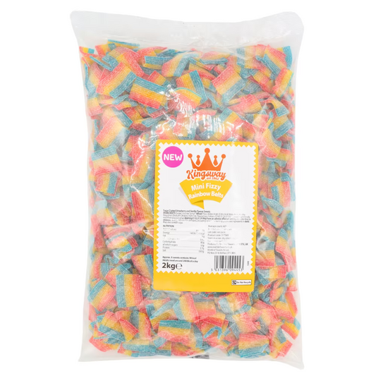 Kingsway Mini Fizzy Rainbow Belts Bag 2kg