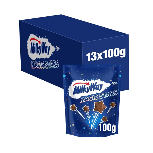 Milky Way Magic Stars Milk Chocolate Bites Pouch 100g