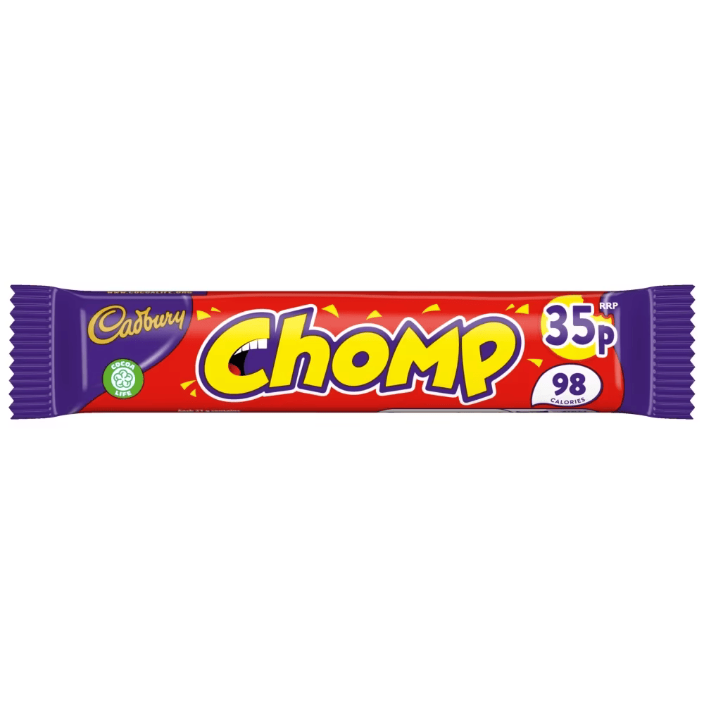 Cadbury Chomp Chocolate Bar 21g