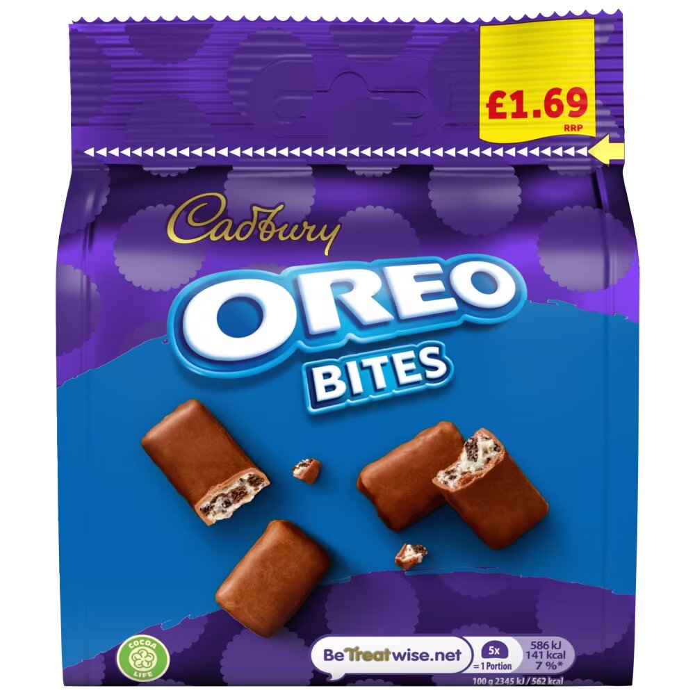 Cadbury Oreo Milk Oreo Chocolate Pouch 85g £1.69 PMP