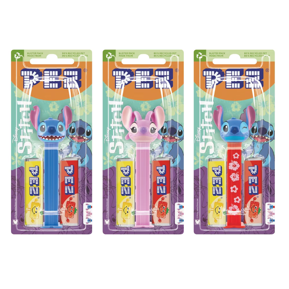Pez Lilo & Stitch 1+2 Impulse Packs 17g