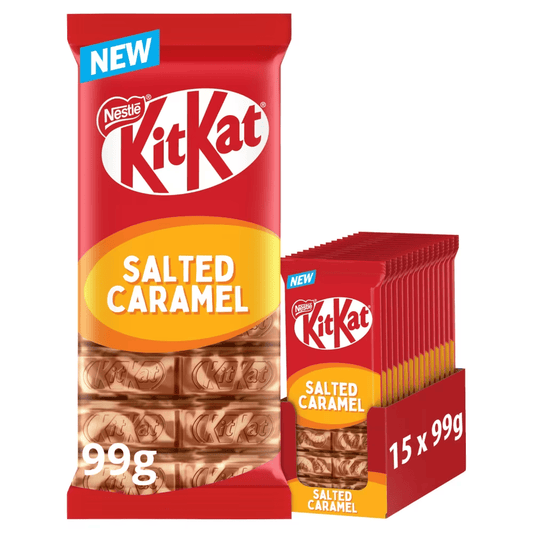 KitKat Salted Caramel Chocolate Sharing Bar 99g