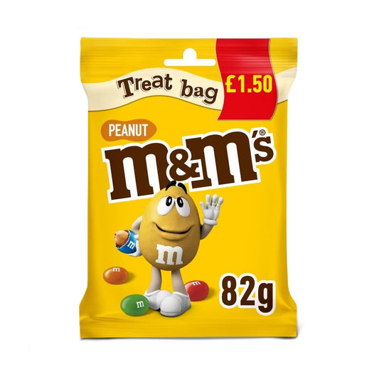 M&M's Crunchy Peanut & Milk Chocolate Bites Treat Bag 82g £1.50 PMP