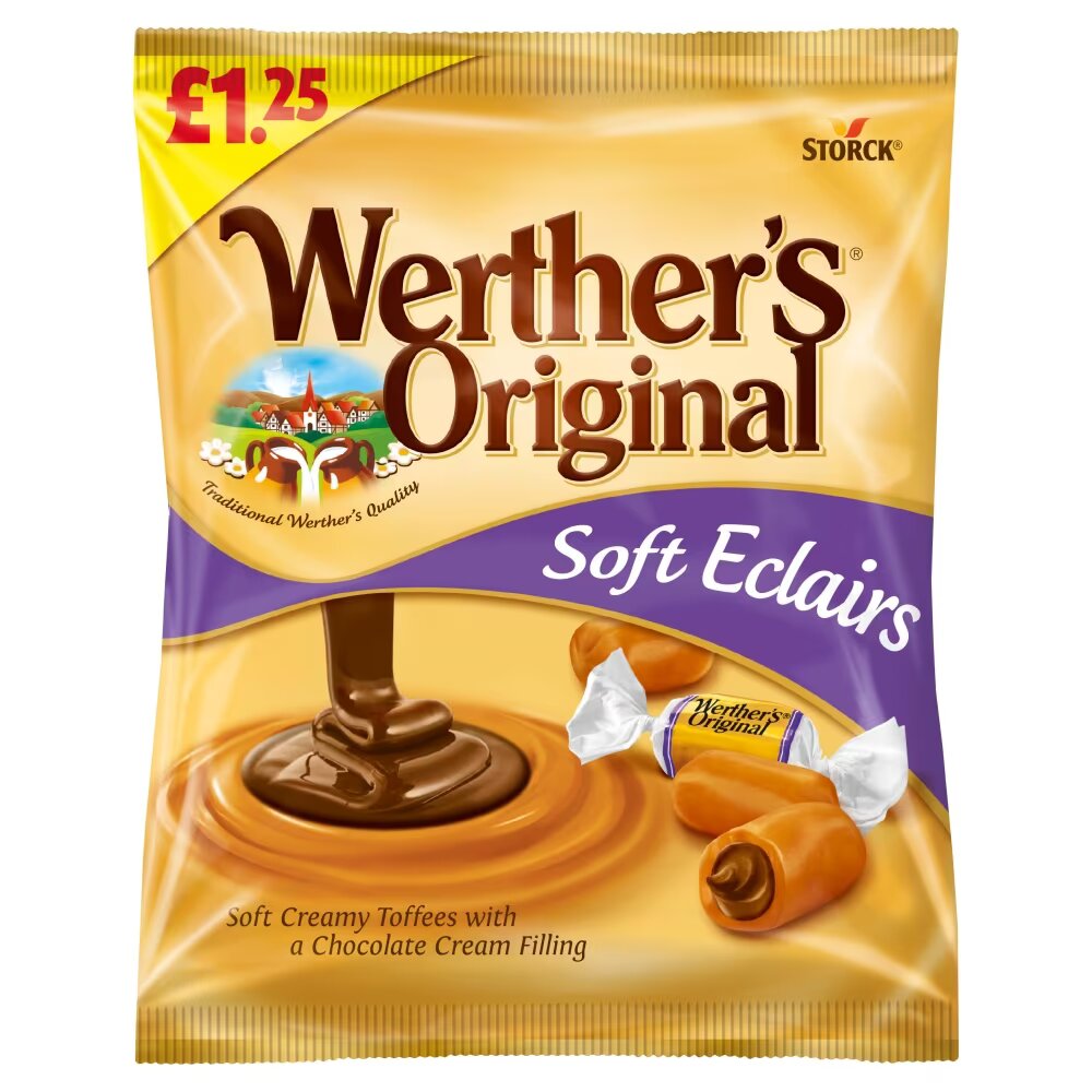 Werther's Original Soft Eclairs Bag 100g