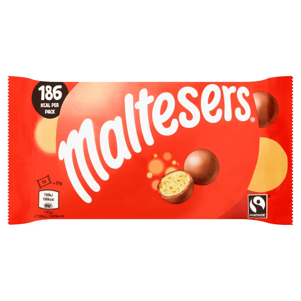 Maltesers Milk Chocolate & Honeycomb Snack Bag 37g