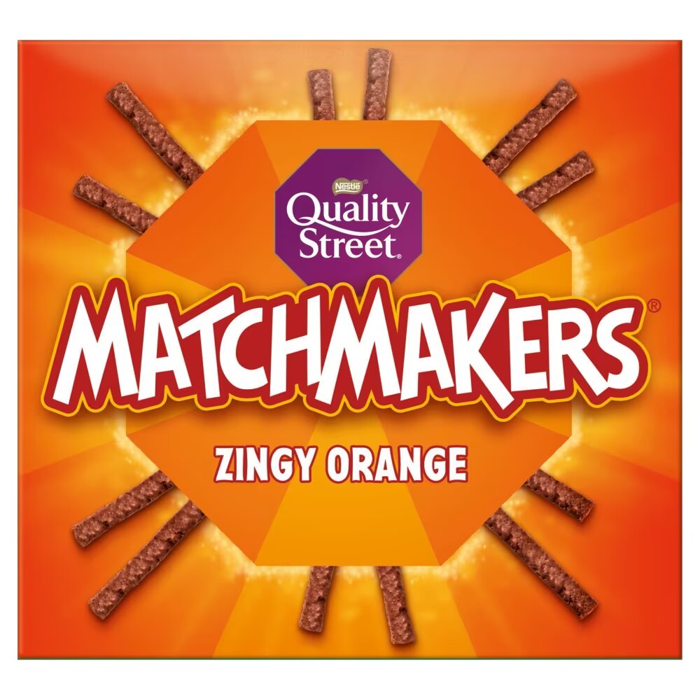 Quality Street Matchmakers Zingy Orange Chocolates 120g