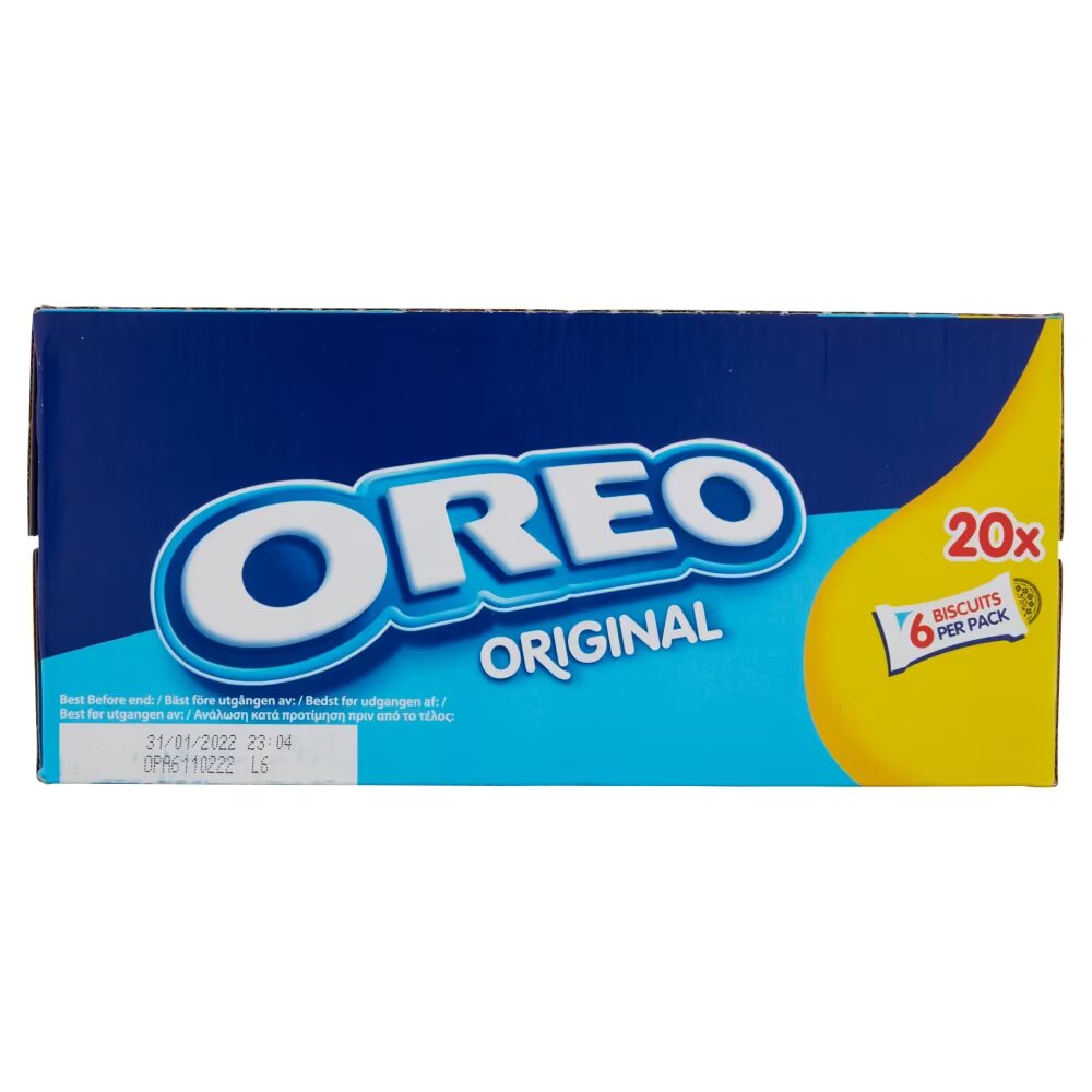 Oreo Original Sandwich Biscuit Snack Pack 66g