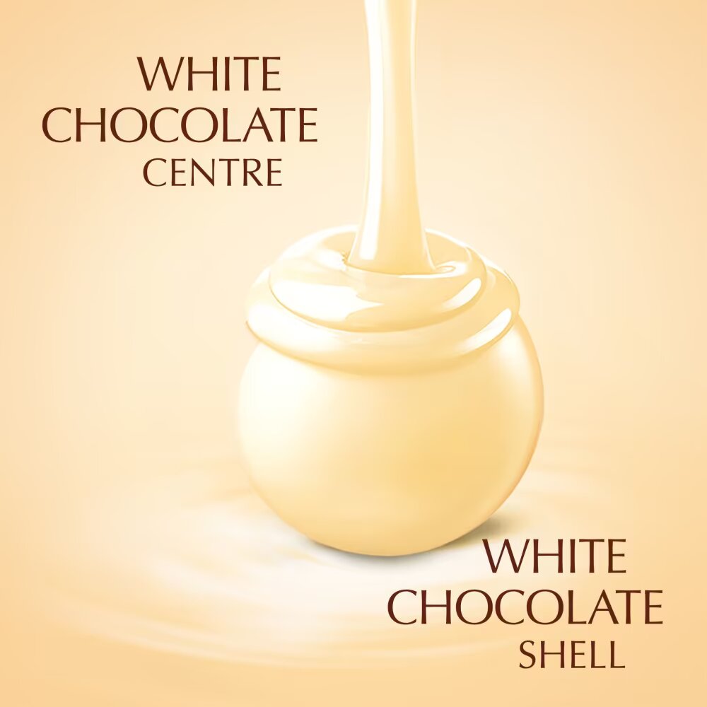 Lindt Lindor White Chocolate Truffles Box 200g