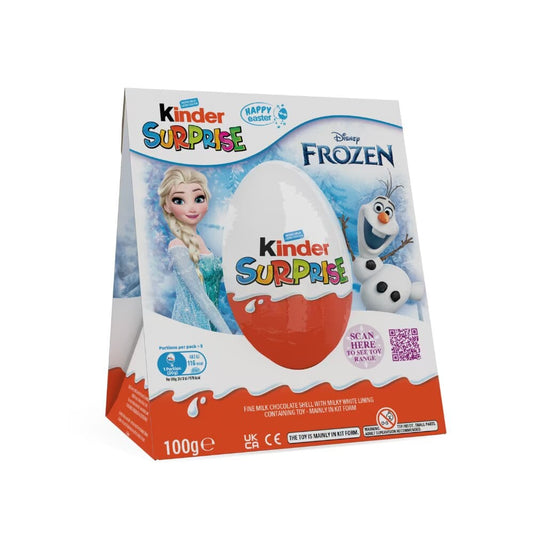 Kinder Surprise Large Milk Chocolate Easter Egg With Toy 100g