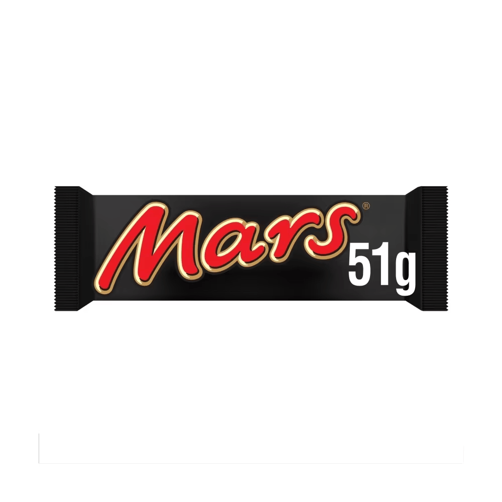 Mars, Caramel, Nougat & Milk Chocolate Snack Bar 51g