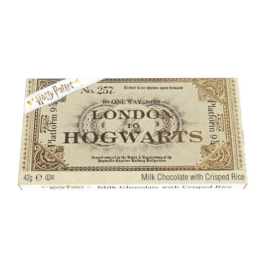 Harry Potter Platform 9.75 Milk Chocolate Train Ticket 42g
