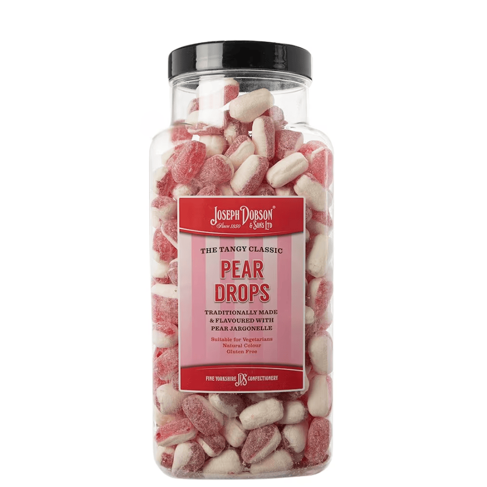Dobsons Pear Drops Jar 2.72kg